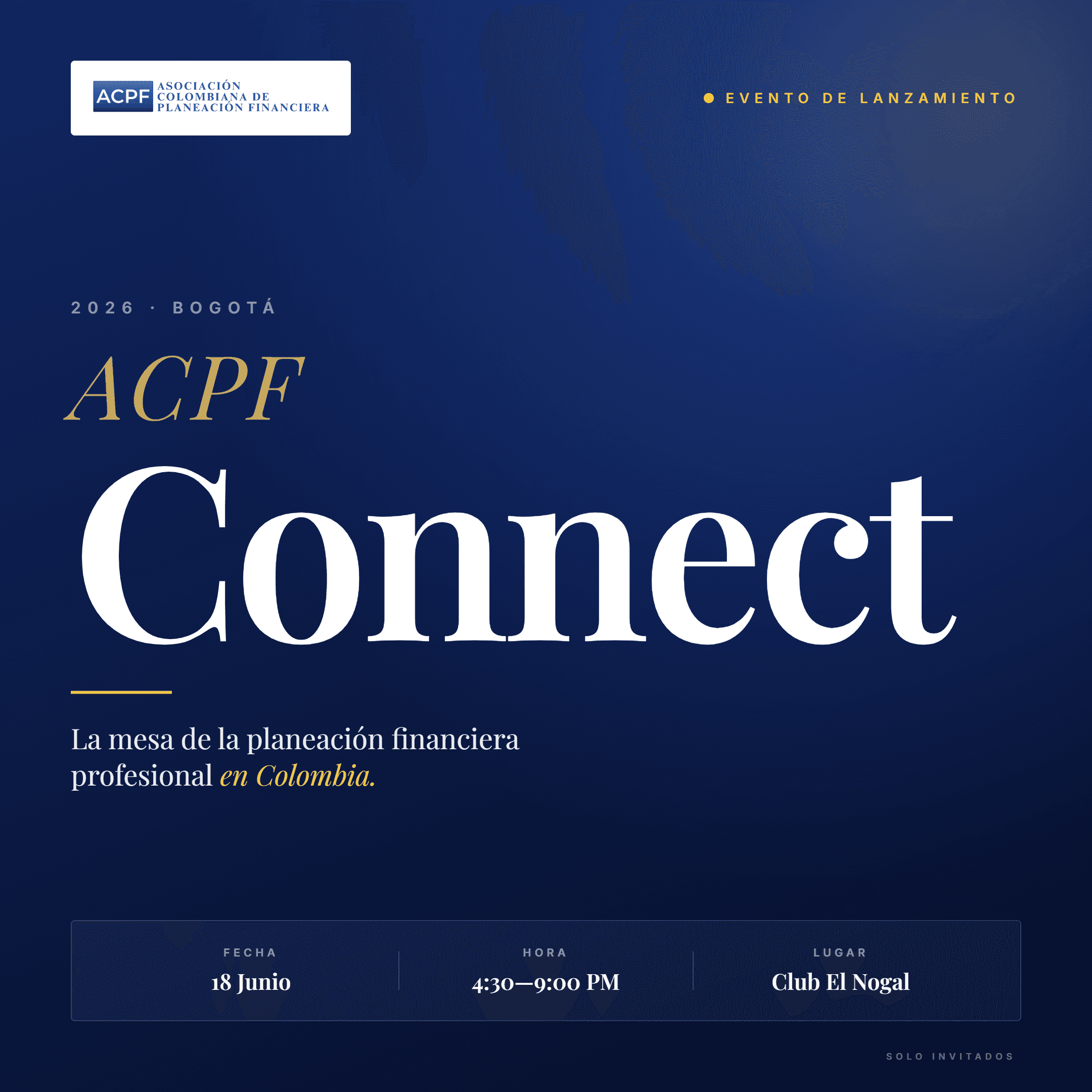 ACPF Connect | La mesa de la planeación financiera profesional en Colombia